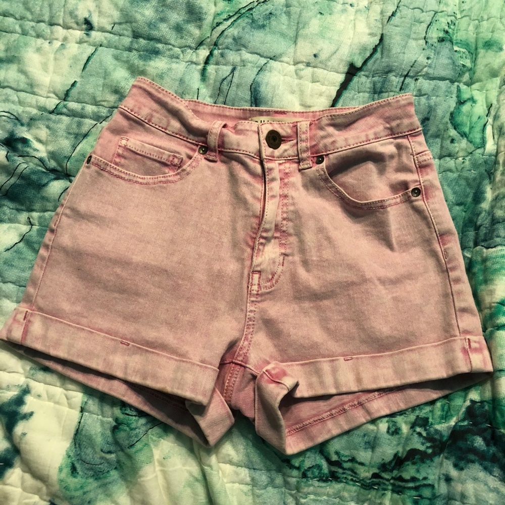 Light pink Mom Shorts